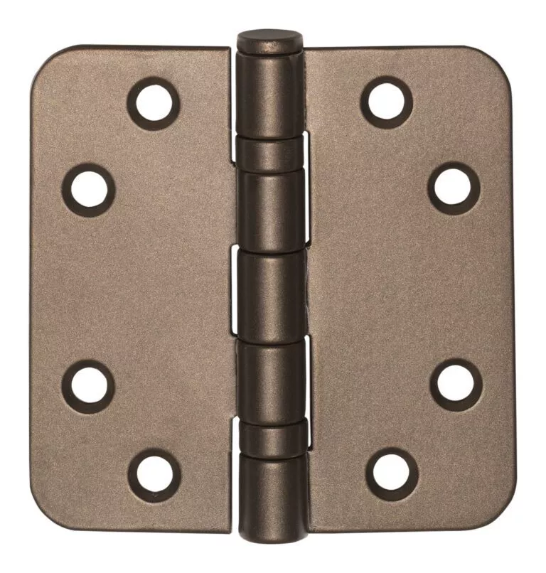 FORMANI Kogellagerscharnier | 89x89 | Brons | LBSA8989 Afgerond