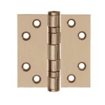 FORMANI Kogellagerscharnier | 76x76 | PVD Licht Brons | LBS7676 Rechte Hoeken