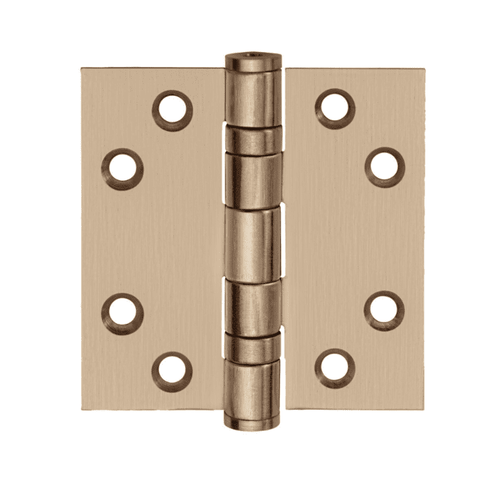 Formani Kogelliger Hinge | 76x76 | Bronze léger PVD | LBS7676 Angles droits