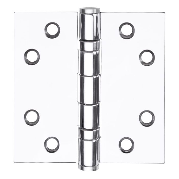 Bullet hinge Basics LBS8989 Right corners polished stainless steel