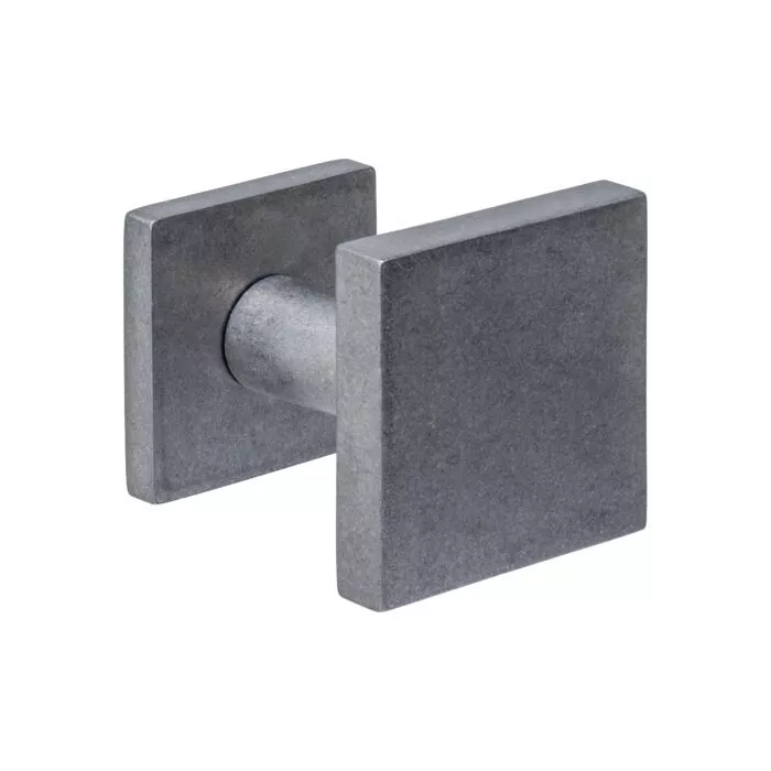 Bouton de porte d&#39;entrée intersteel carré