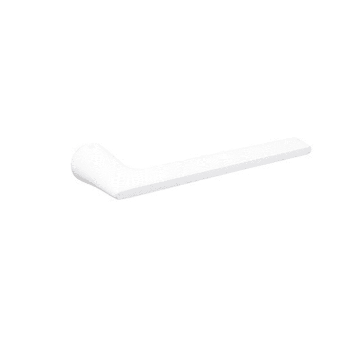 NUDA Deurkruk Lieve Mat Wit op minimalistisch rozet