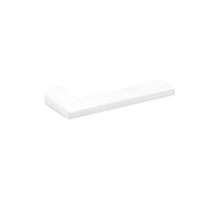 NUDA Deurkruk Atlanta Mat Wit op minimalistisch rozet