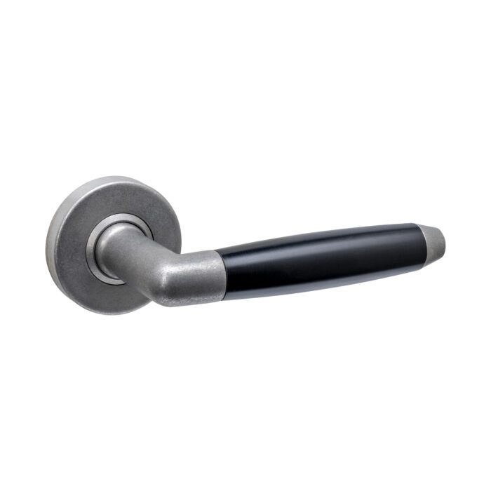 Intersteel Deurkruk Combinatie op Rozet¸ 55x10 mm RVS Getrommeld