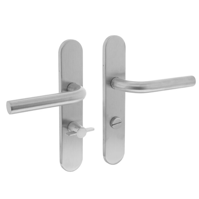 Poignée de porte intersteel droite