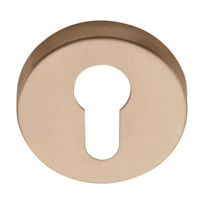 Formani | Cylinder plate Basic Lby50 6mm | PVD light bronze