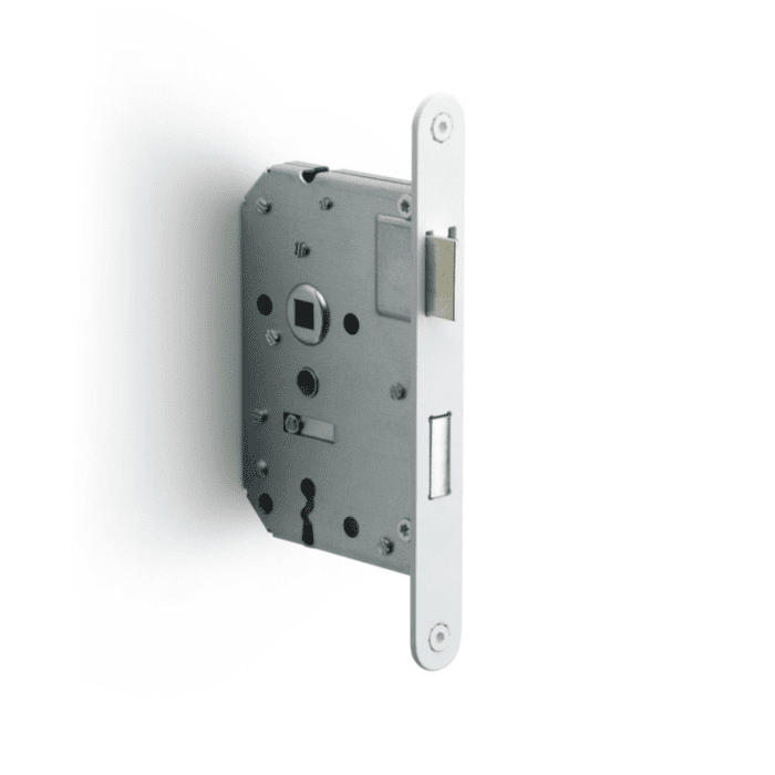 Formani BASICS LBLA-N56 deurslot sleutel afgerond wit