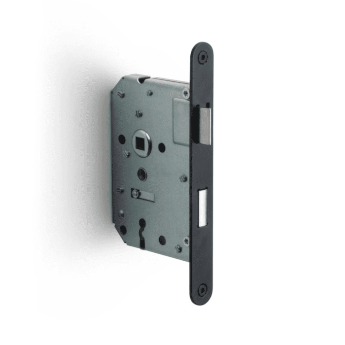 Formani BASICS LBLA-N56 deurslot sleutel afgerond zwart