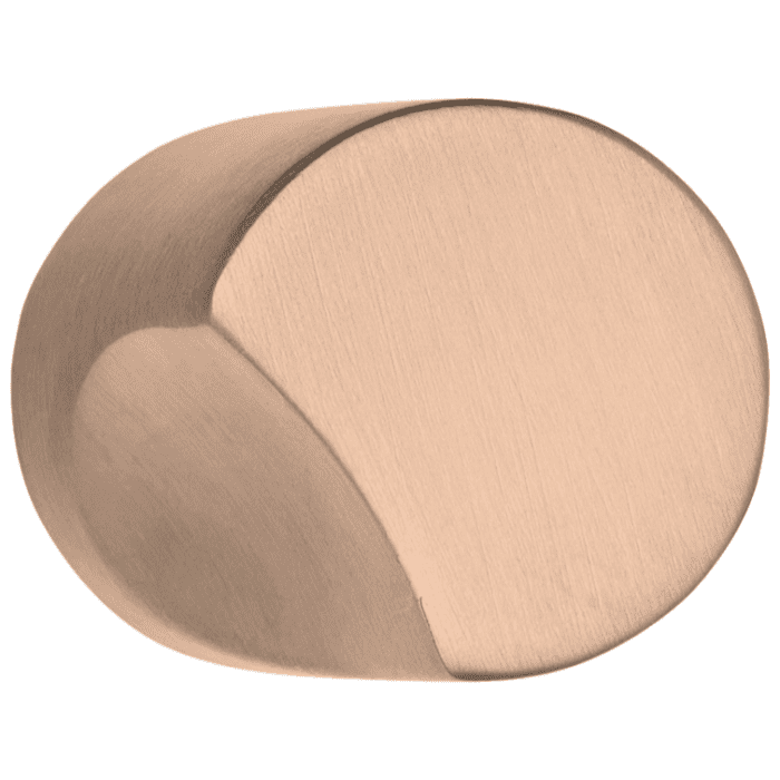Formani | Front door button DR200V fixed on rosette | PVD light bronze
