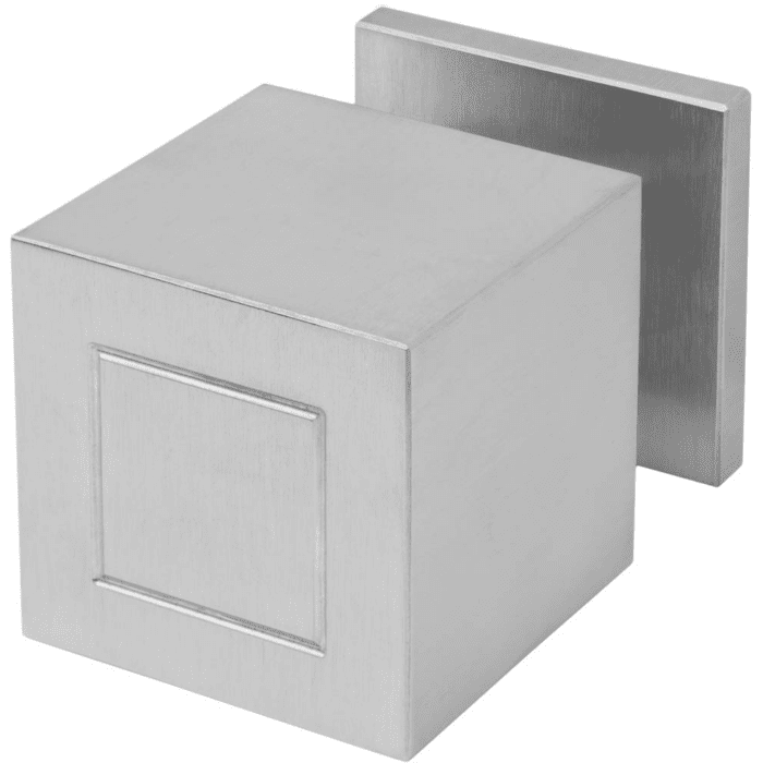 Formani | Bouton de porte d&#39;entrée JB200V Fixé sur la rosette | Acier inoxydable