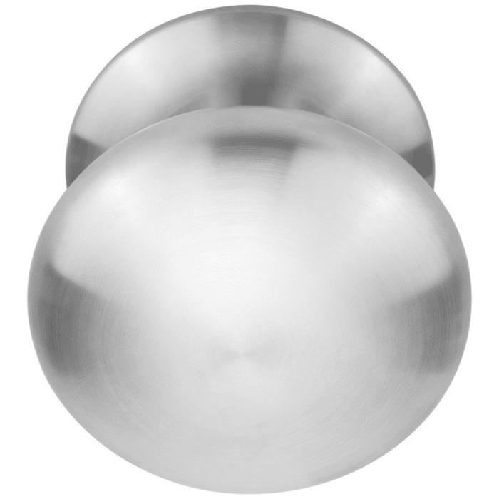 Formani | Bouton de porte d&#39;entrée LB65V coincé sur la rosette | Acier inoxydable