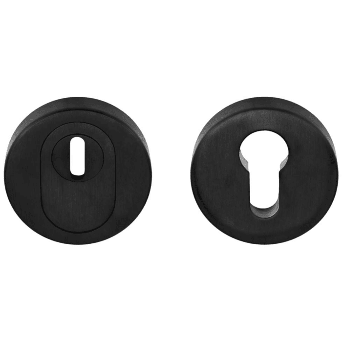 Formani | BVEIL-KT | veiligheidscilinderrozet massief 52mm met kerntrekbeveiliging | SKG*** | PVD mat zwart