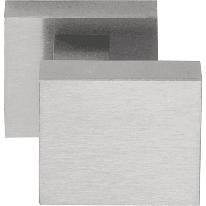 Formani | Bouton de porte d&#39;entrée LSQ60V Fixé sur la rosette | Nickel de tapis PVD