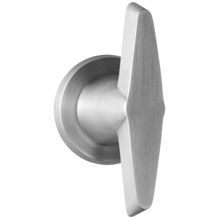 Formani | Bouton de porte d&#39;entrée OH200V Fixé sur la rosette | Acier inoxydable