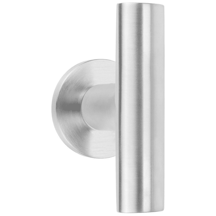 Formani | Bouton de porte d&#39;entrée PBI200V Fixé sur la rosette | Acier inoxydable