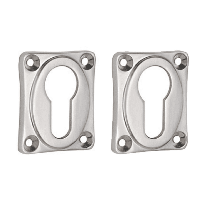 Tonnes de rosette à cylindre avec rosette rectangulaire nickel mate