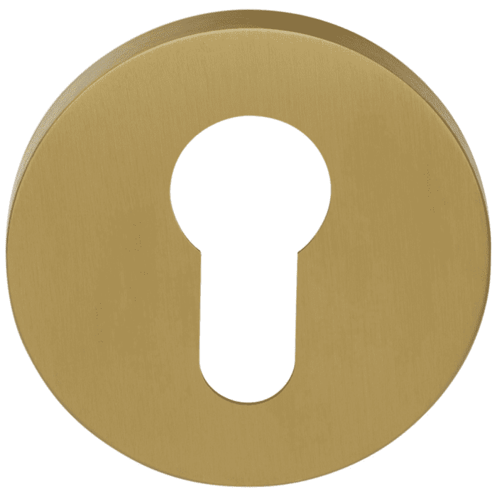 Formani | Cilinderrozet | GLY53 | Rond | PVD mat goud